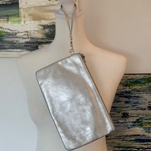 HButler Silver Wristlet